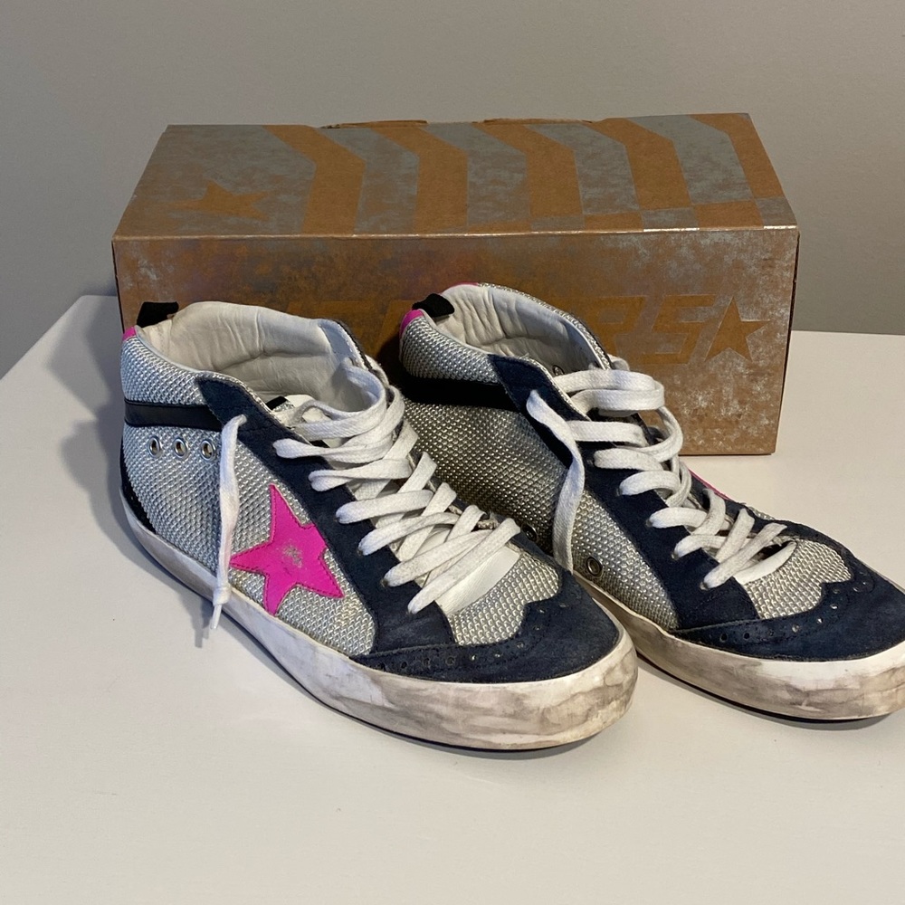 Golden Goose Mid/Star Sneakers